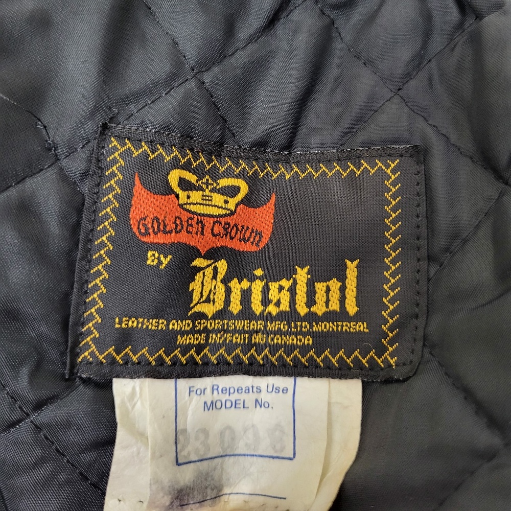 Vintage genuine leather motorcycle jacket iconic authentic 80s 90s fringe - Picture 8 of 16